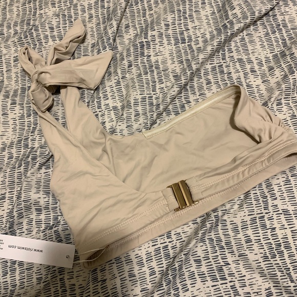 Riot swim iris top one shoulder coconut - Picture 3 of 6